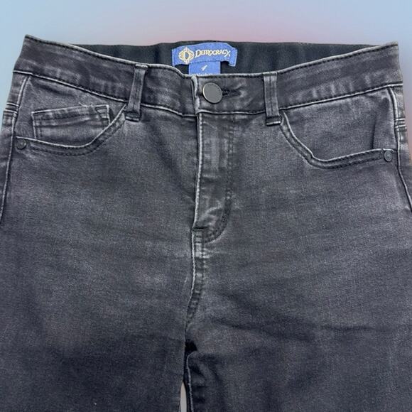 DEMOCRACY Women’s 4 Black Skinny AB SOLUTION Jeans - Picture 1 of 4